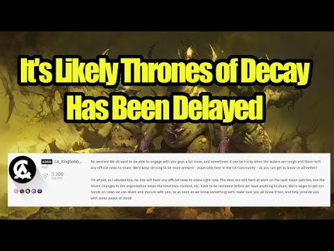 Has Thrones of Decay Been Delayed? - Total War Warhammer 3