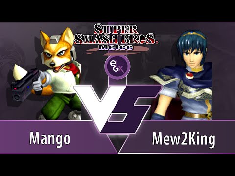 EGLX - Mew2King (Marth) vs Mango (Fox) - Loser's Finals - SSBM