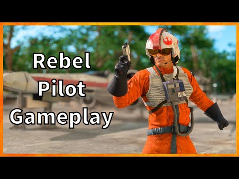 Rebel Pilot Gameplay Star Wars Battlefront 2