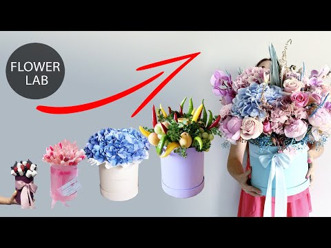 Top 5 Bouquet Ideas | Flower Box from Small to Giant | DIY