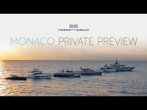 Luxury Yachts - Ferretti Group Private Preview 2025 in Monaco