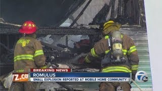 Explosion in Romulus