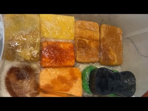 PINESOL BUCKET 😍😍 HUGE SUDS | ASMR