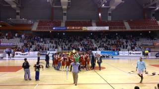 preview picture of video 'Juanfersa Gijón celebrando clasificación para la Final a 4'