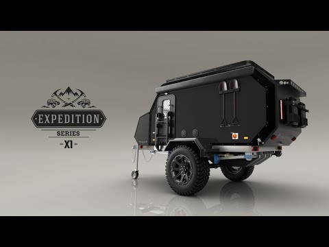 Valkari X1 Off-Road and Off-Grid overland and Expedition camper trailer