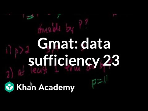 GMAT: Data Sufficiency 23