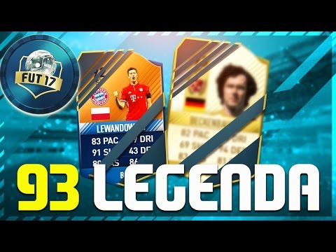 93 RATED LEGENDA DRAFTISSA! - #FIFA17 FUT DRAFT TO GLORY #41
