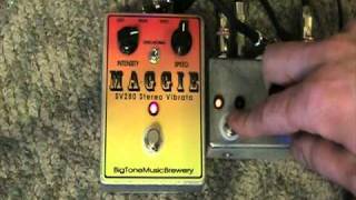 Video thumbnail for Real Magnatone vs. BTMB Maggie Vibrato by buildyourownclone