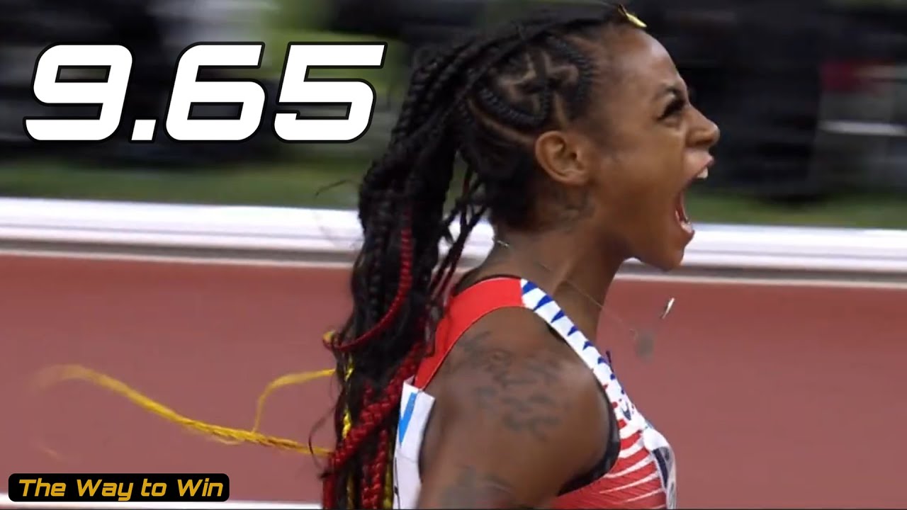 Sha'Carri Richardson Runs 9.65 in 4x100 | Running Technique Analysis
