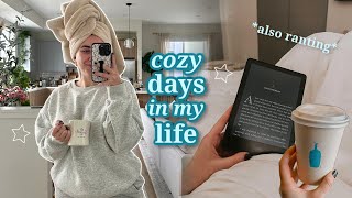 cozy rainy days at home // bachelor cocktail night, flooding, & a rant lol | ep. 10