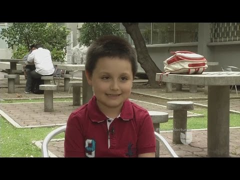 9-year-old genius boy attends UNAM