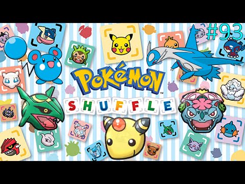Let's Play Pokemon Shuffle:  Part 93 - Bright Experience With Free Items