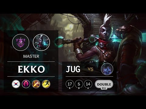 Ekko Jungle vs Sylas - KR Master Patch 9.19