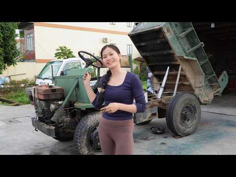 Timelapse : The female mechanic has moved to a new location and resumed her car restoration work 🏡🛠