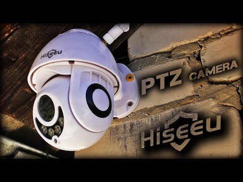 Поворотная камера Наружного наблюдения/ PTZ камера Hiseeu 1080P WIFI 5 X/IP Camera/WIFI