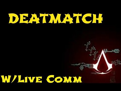 Assassin's Creed 4 Black Flag Multiplayer (Deathmatch) - First Live Commentary!!