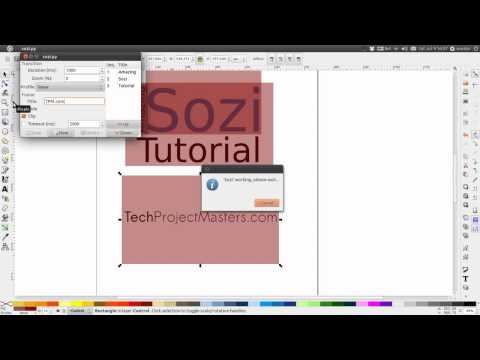 Quick Sozi Tutorial