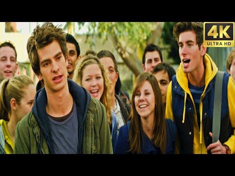 Peter Parker's High School Life - The Amazing Spider-Man (2012) Clip (4k)