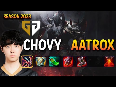 GEN Chovy AATROX vs DARIUS Top - Patch 13.24 KR Ranked