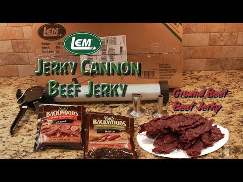 LEM Jerky Cannon Unboxing, Use and Beef Jerky Review