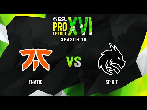 fnatic vs Spirit | Map 1 Nuke | ESL Pro League Season 16 - Group A