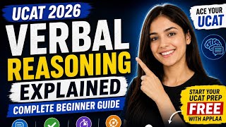UCAT Verbal Reasoning Explained — Complete Beginner Guide (2026)