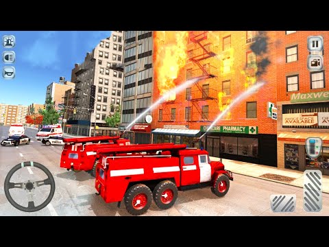 Emergency Rescue Cars and Truck Driver #2 - City 911 Service Simulator - Android Gameplay