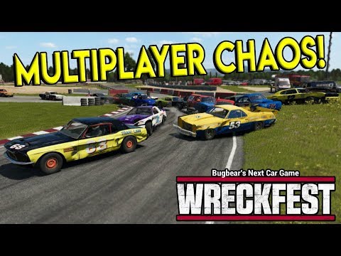 INSANE MULTIPLAYER DERBY & RACES! - Next Car Game: Wreckfest Gameplay - Wrecks & Races