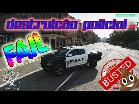 COMO NÃO JOGAR DESTRUIÇÃO POLICIAL FORZA HORIZON 4 ONLINE GAMEPLAY