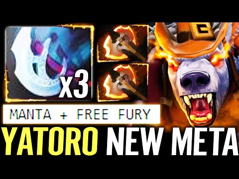 🔥 YATORO Ursa Manta + Free Fury GODLIKE — 0.1% Build NEW META vs Matumbaman Dota 2 Pro