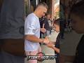 Oleksandr Usyk EMBRACED by fans after beating Daniel Dubois!