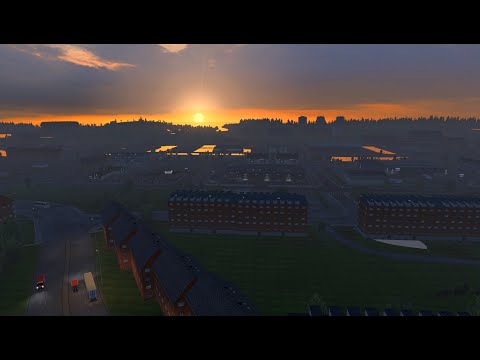 ETS2 1.35 Promods 2.41 Sunrise start!! | BenganJ Home [ Gothenburg SE ] - Naantali [ FI ]