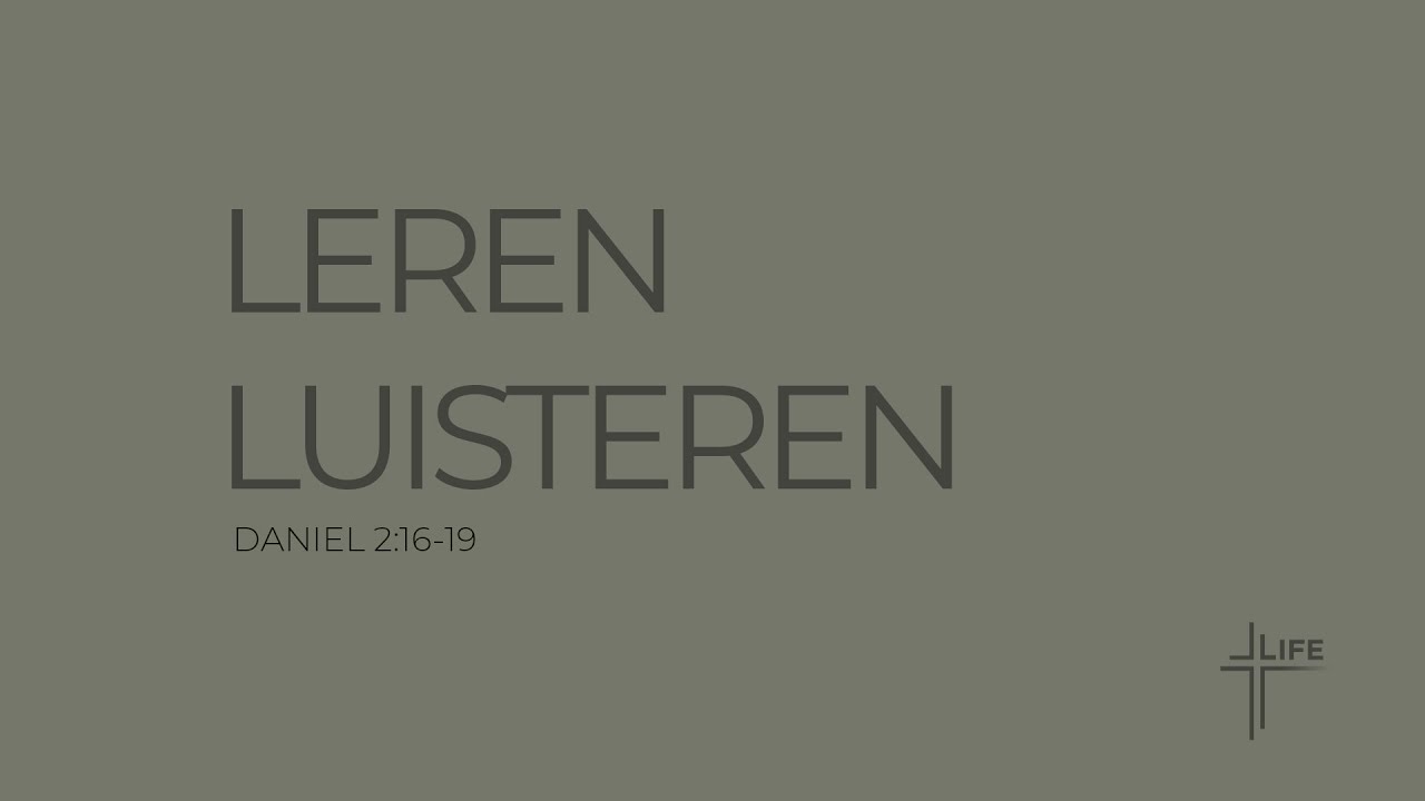 Leren Luisteren