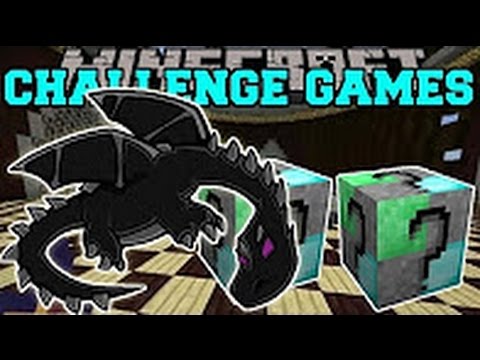 PopularMMOs PAT And JEN Minecraft ENDER COLOSSUS CHALLENGE GAMES Lucky Block Mod Modded Mini Game