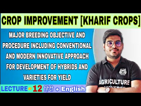 crop improvement kharif bsc ag 5th semester syllabus analysis
