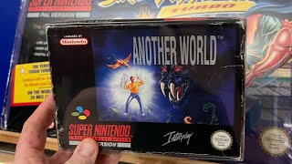 Another World SNES gameplay. 