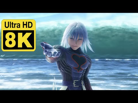 Kingdom Hearts 2 opening 8k  (Remastered with Neural Network AI)