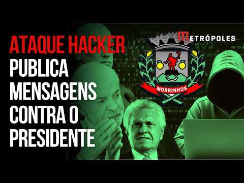 Hacker invade site de Morrinhos (GO) e ataca Lula, Caiado e Moraes