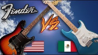 Video thumbnail for Fender American Professional Stratocaster VS Fender Standard Stratocaster by Landon Bailey