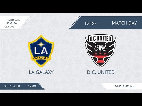 AFL18. America. Primera. Day 10. LA Galaxy - D.C. United.
