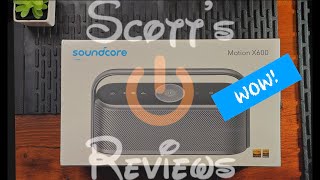 Soundcore Motion X600 Unboxing and First Sound impression. #soundcore