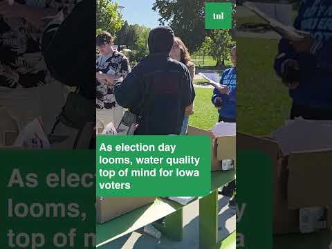 WATCH: As election day looms, water quality top of mind for Iowa voters