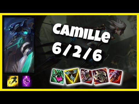 Camille vs Shen OCE Challenger TOP (6/2/6) - v11.4