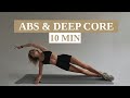 10 MIN ABS CORE WORKOUT AT HOME Beginner Friendly No Equipment Rita Mark