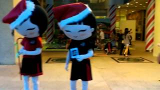 DBS Mascots at Cineleisure Orchard