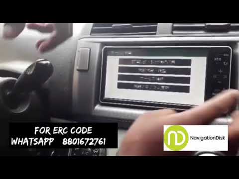 NHDT-W59 , NHDT-W60 ERC menu - press and hold G button at the same time on off parking light switch