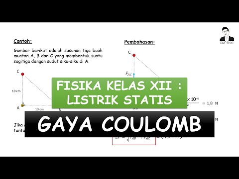 Gaya Coulomb Fisika SMA