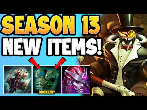 WTF!? SEASON 13 ITEMS ARE CRAZY!? Cho'gath Should NEVER Get THIS Much Health!