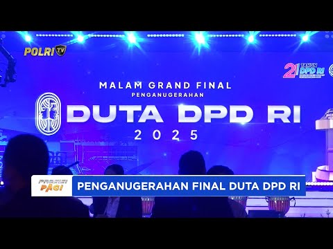KABIRO PID DIV HUMAS POLRI HADIRi MALAM GRAND FINAL PENGANUGERAHAN DUTA DPD RI