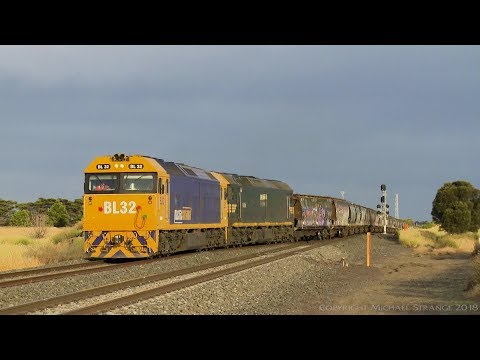 Broad Gauge Grain At Gheringhap - PoathTV Australian Trains & Railways